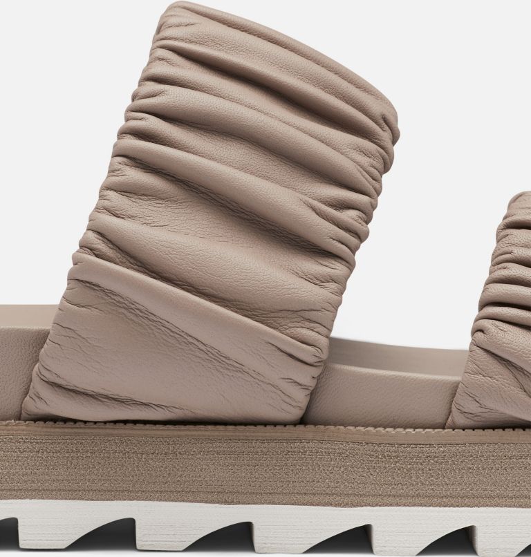 ROAMING TWO STRAP SLIDE | 264 | 9.5, Color: Omega Taupe, Chalk, image 7