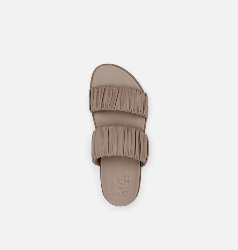 ROAMING TWO STRAP SLIDE | 264 | 9.5, Color: Omega Taupe, Chalk, image 5