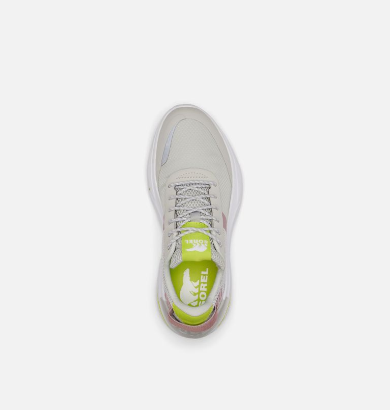Women's Explorer Blitz Leisure Lace Sneaker, Color: Moonstone, White, image 5
