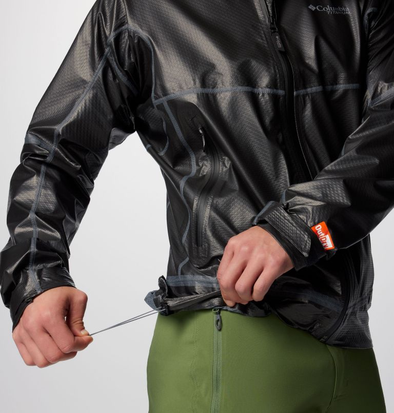 Men's Black Columbia Titanium Hooded Jacket - XL – Rokit