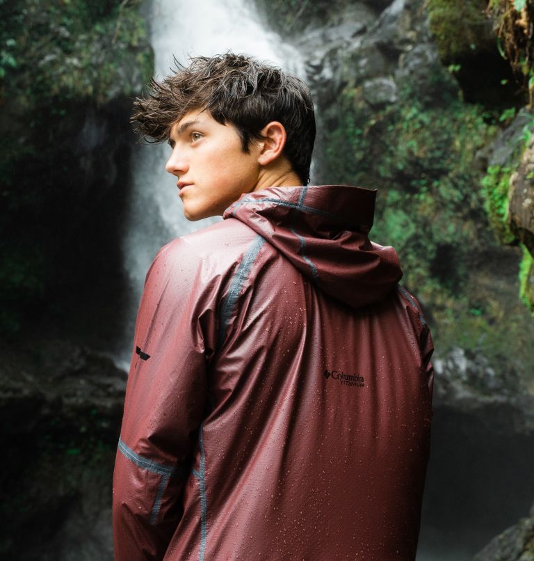 Men’s OutDry Extreme Mesh Waterproof Shell Jacket, Color: Light Raisin, image 12