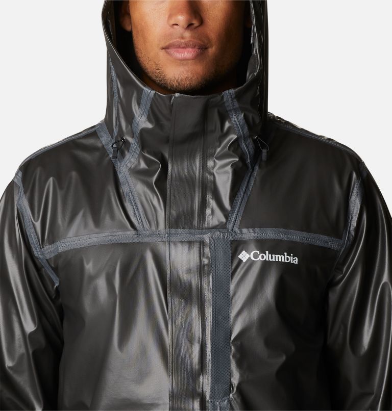 Men's OutDry Extreme Wildrain Shell Jacket, Color: Black, image 4