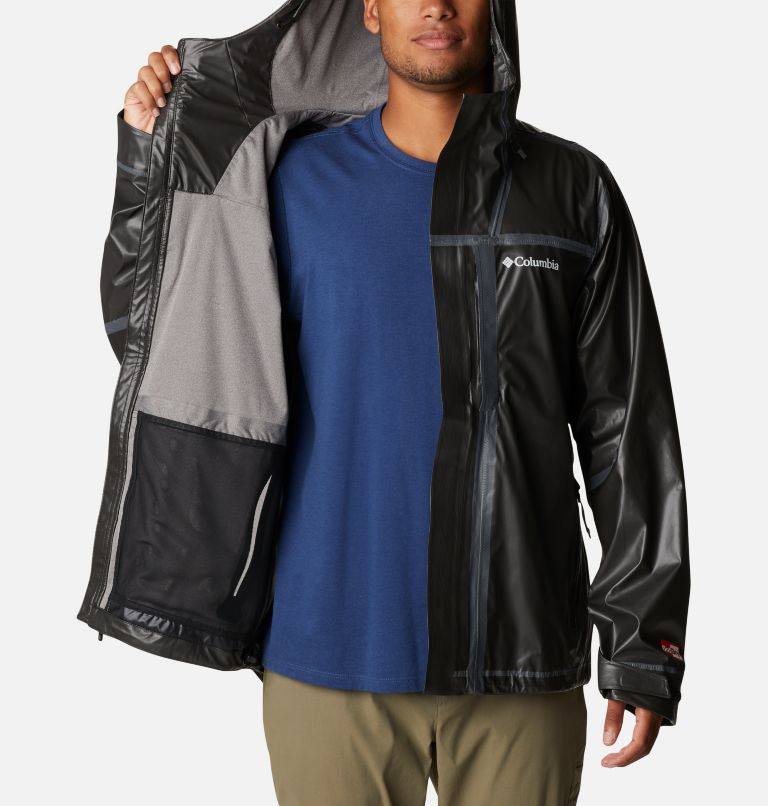 Men's OutDry Extreme Wildrain Shell Jacket, Color: Black, image 5