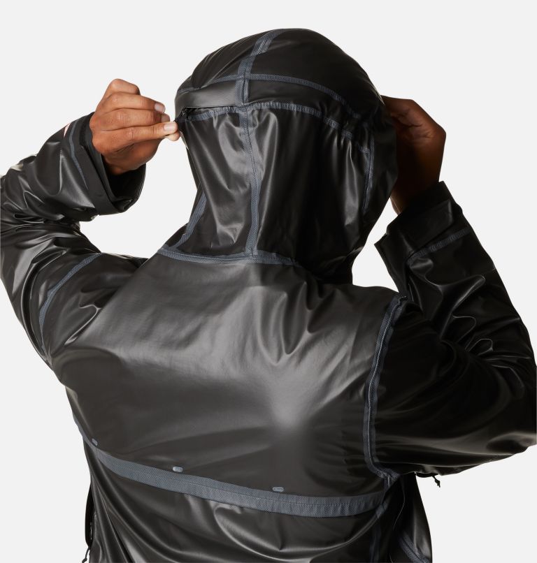 Men's OutDry Extreme Wildrain Shell Jacket, Color: Black, image 6