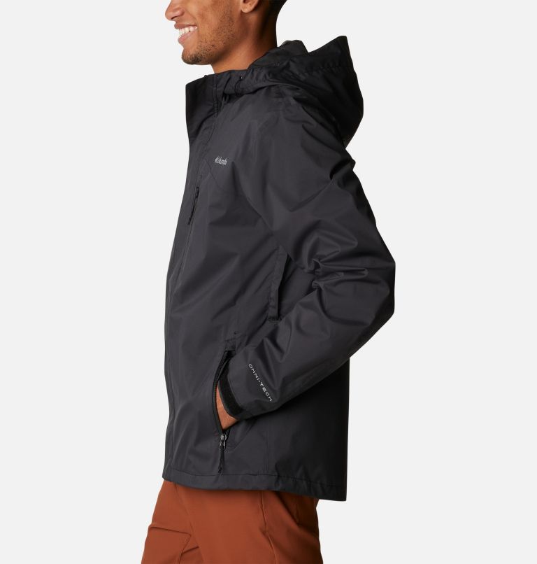 Thumbnail: Men’s Ten Trails Waterproof Shell Jacket, Color: Black, image 3