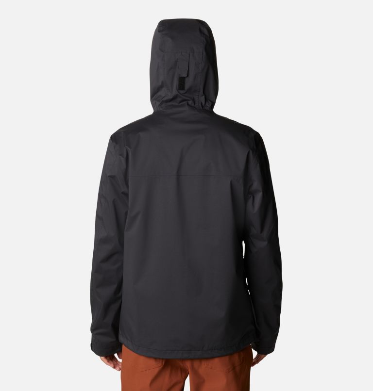 Men’s Ten Trails Waterproof Shell Jacket, Color: Black, image 2