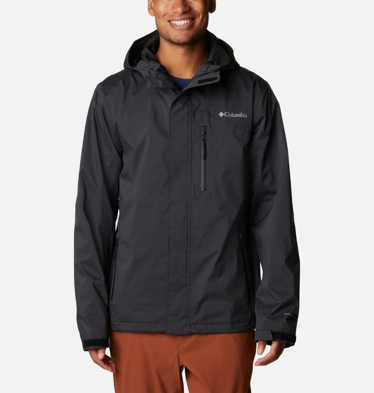 Thumbnail: Men’s Ten Trails Waterproof Shell Jacket, Color: Black, image 1