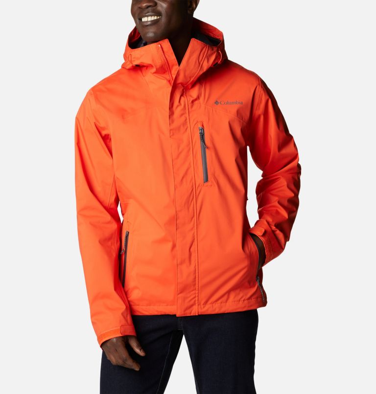 Men’s Ten Trails Waterproof Shell Jacket, Color: Red Quartz, image 1