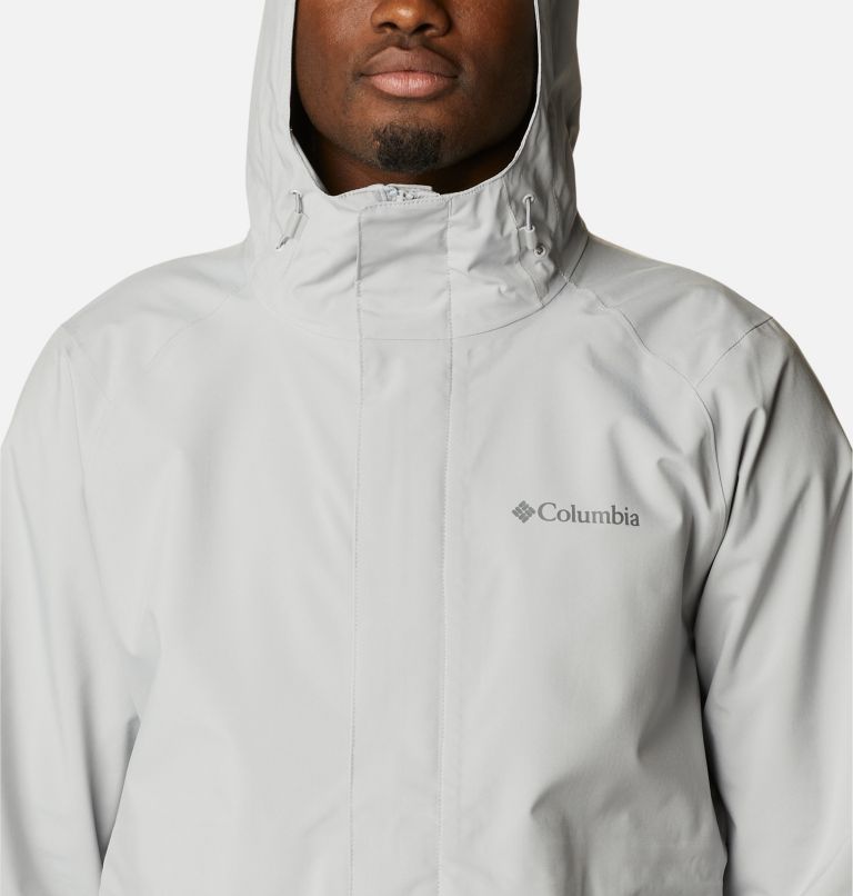Men's Earth Explorer Shell Jacket, Color: Columbia Grey