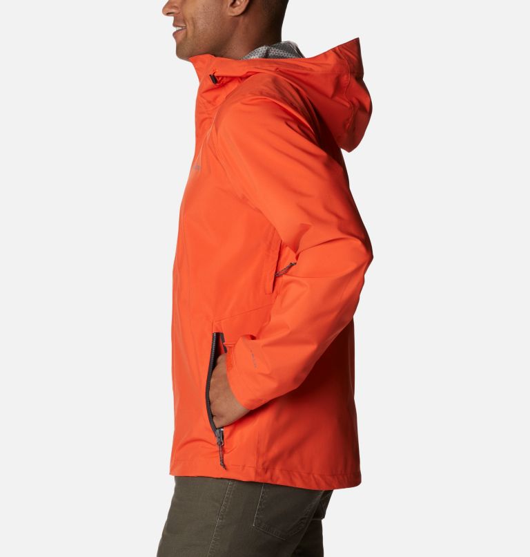 Men's Earth Explorer Shell Jacket, Color: Red Quartz