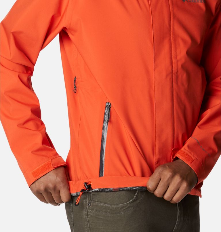 Men's Earth Explorer Shell Jacket, Color: Red Quartz