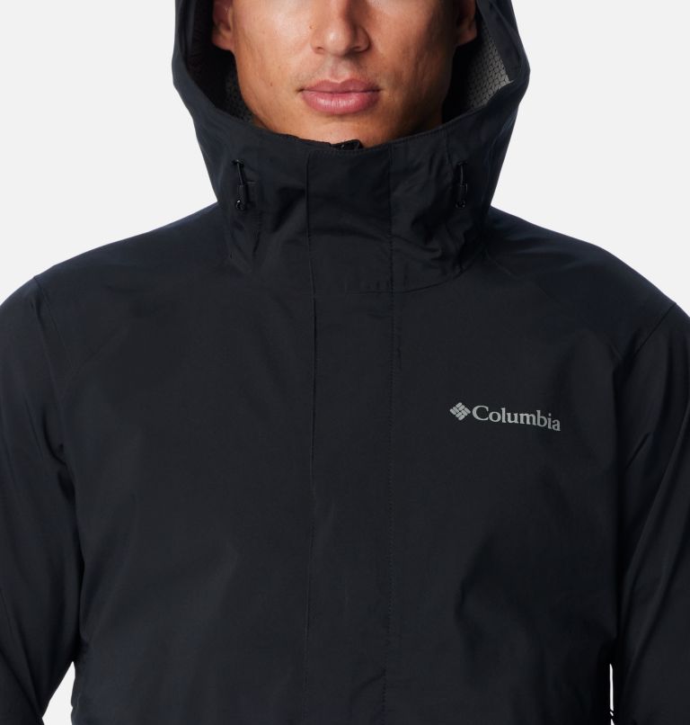 Thumbnail: Men’s Earth Explorer Waterproof Shell Jacket, Color: Black, image 4