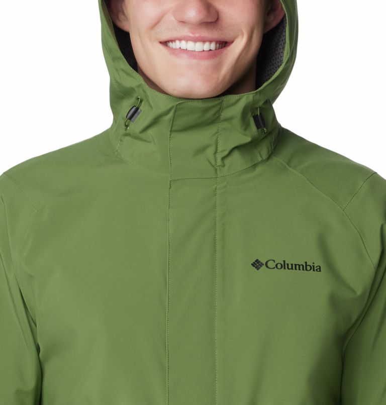 Chaqueta Columbia Earth Explorer Shell Impermeable Verde Mujer