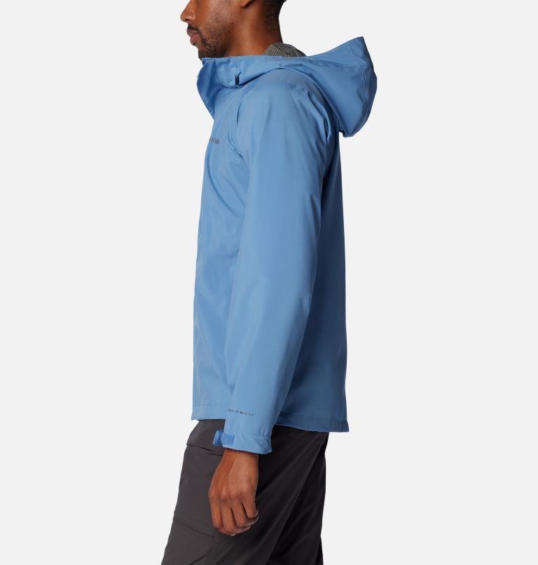 Men’s Earth Explorer Waterproof Shell Jacket, Color: Skyler, image 3