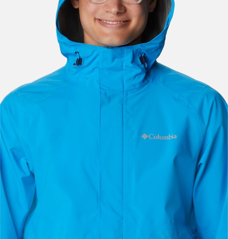 Men’s Earth Explorer Waterproof Shell Jacket, Color: Compass Blue, image 4