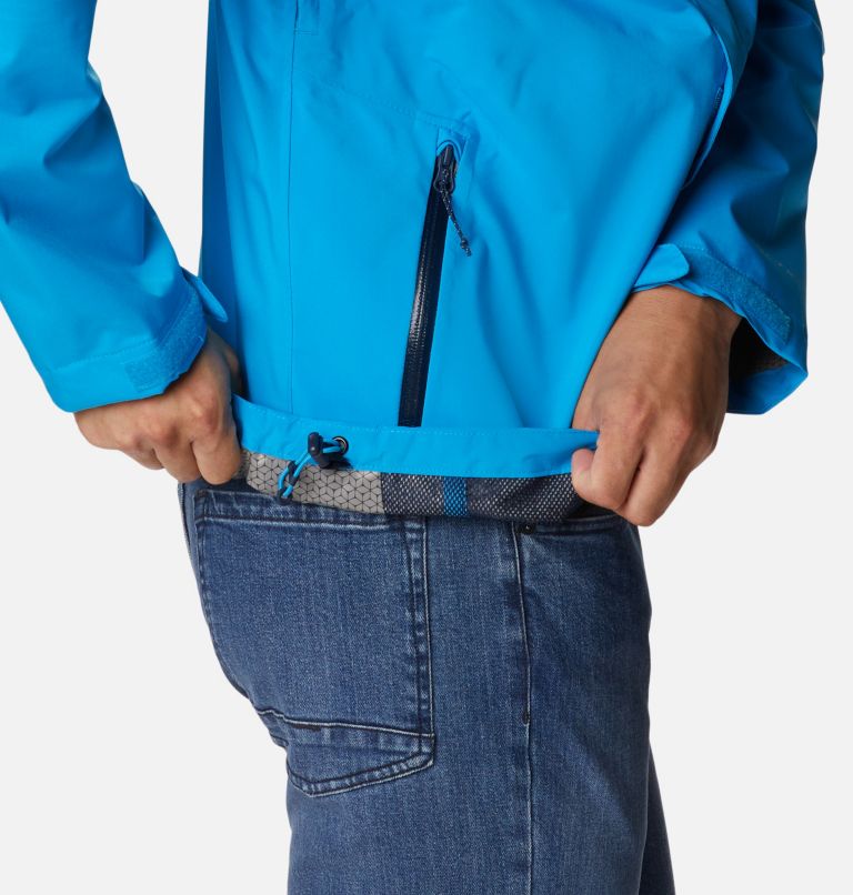 Men’s Earth Explorer Waterproof Shell Jacket, Color: Compass Blue, image 8