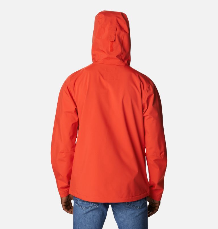 Men’s Earth Explorer Waterproof Shell Jacket, Color: Spicy, image 2