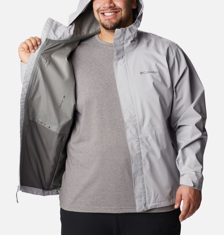 Men's Earth Explorer Shell Jacket - Big, Color: Columbia Grey, image 5