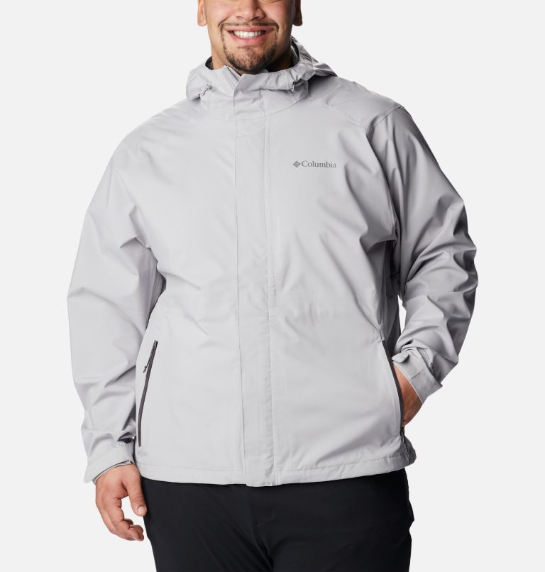 Men's Earth Explorer Shell Jacket - Big, Color: Columbia Grey