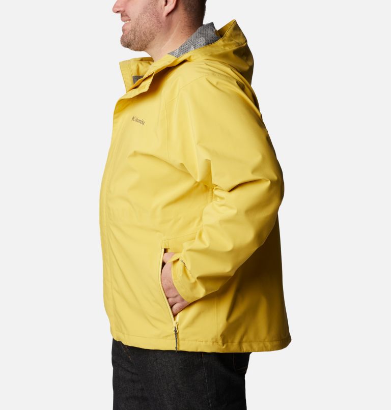 Men's Earth Explorer Rain Shell Jacket - Big, Color: Golden Nugget, image 3