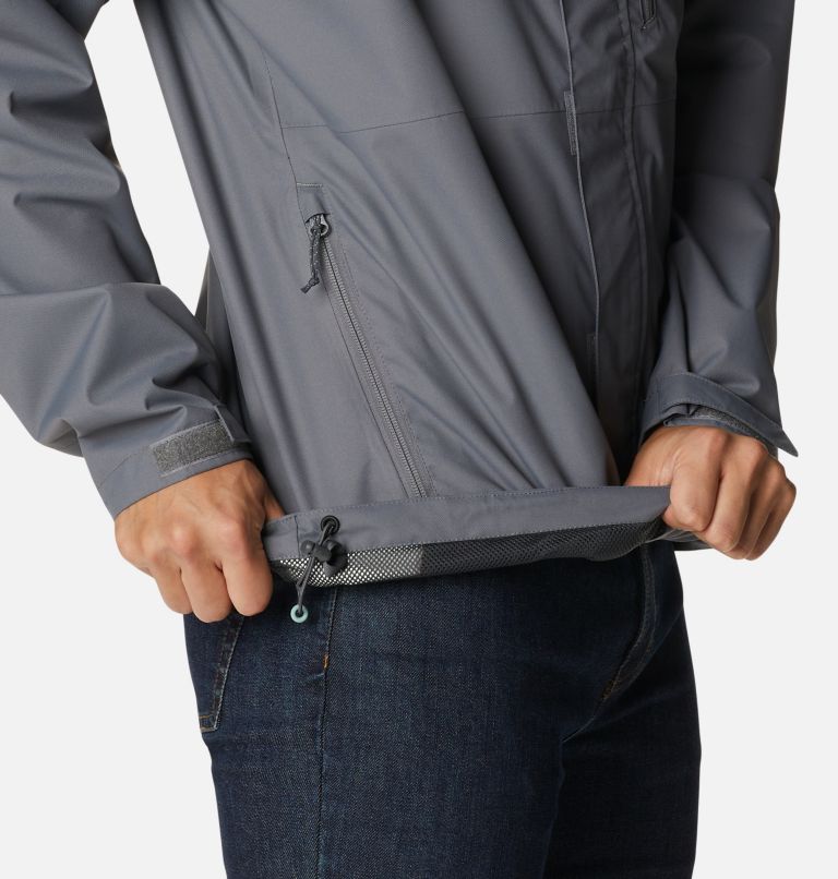 Manteau de pluie Hikebound Homme - Grandes tailles, Color: City Grey, image 6