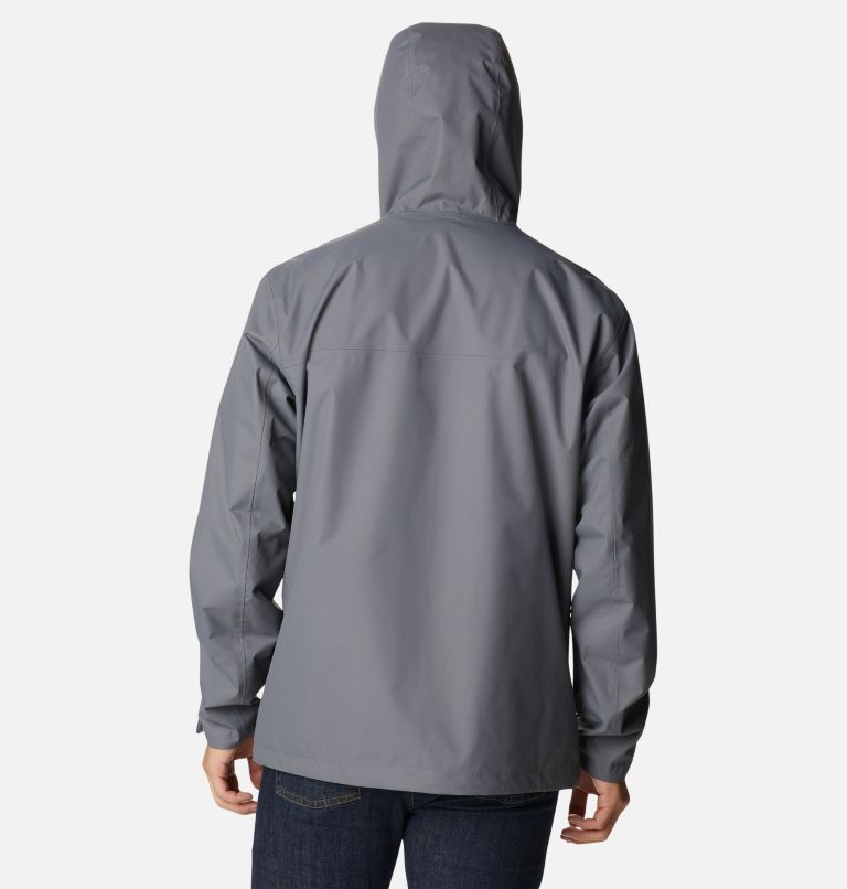 Thumbnail: Manteau de pluie Hikebound Homme - Grandes tailles, Color: City Grey, image 2