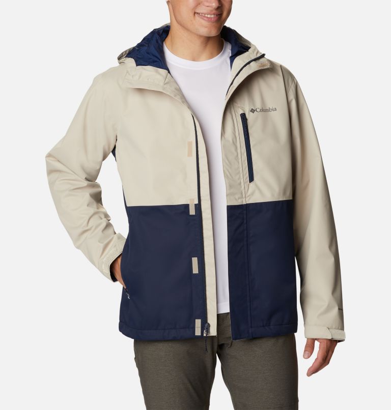 Manteau Hikebound Homme, Color: Ancient Fossil, Collegiate Navy, image 6