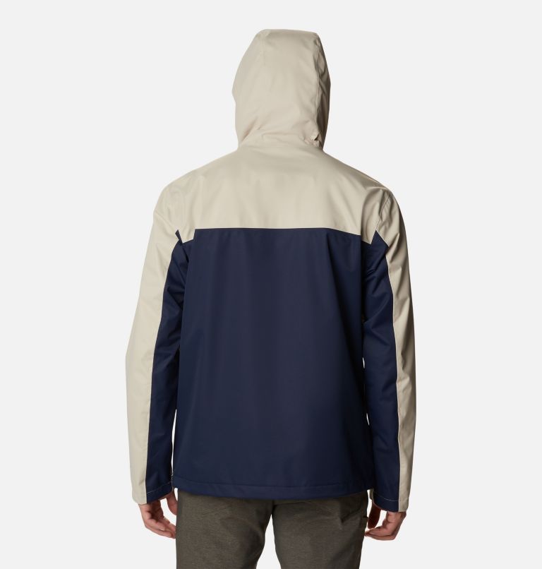 Manteau Hikebound Homme, Color: Ancient Fossil, Collegiate Navy, image 2