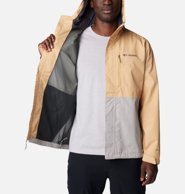 Chaqueta de senderismo impermeable para hombre ES