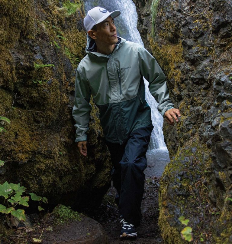Hikebound Jacket | 350 | XL, Color: Niagara, Metal, image 8