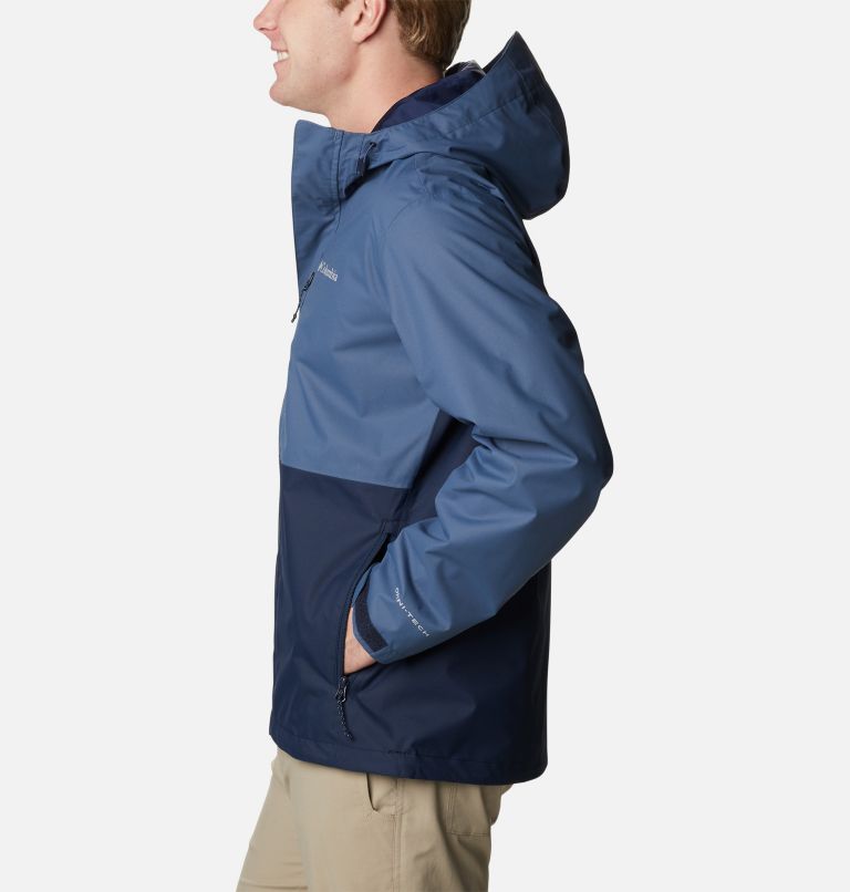 Men's Hikebound Jacket, Color: Dark Mountain, Collegiate Navy, image 3