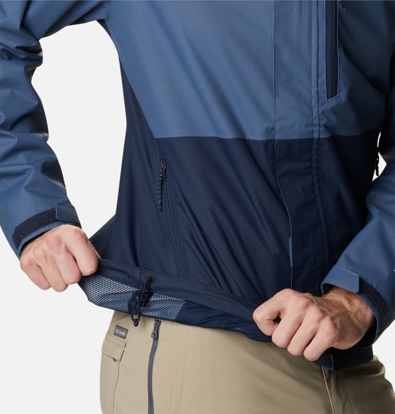 Men's Hikebound Jacket, Color: Dark Mountain, Collegiate Navy, image 6