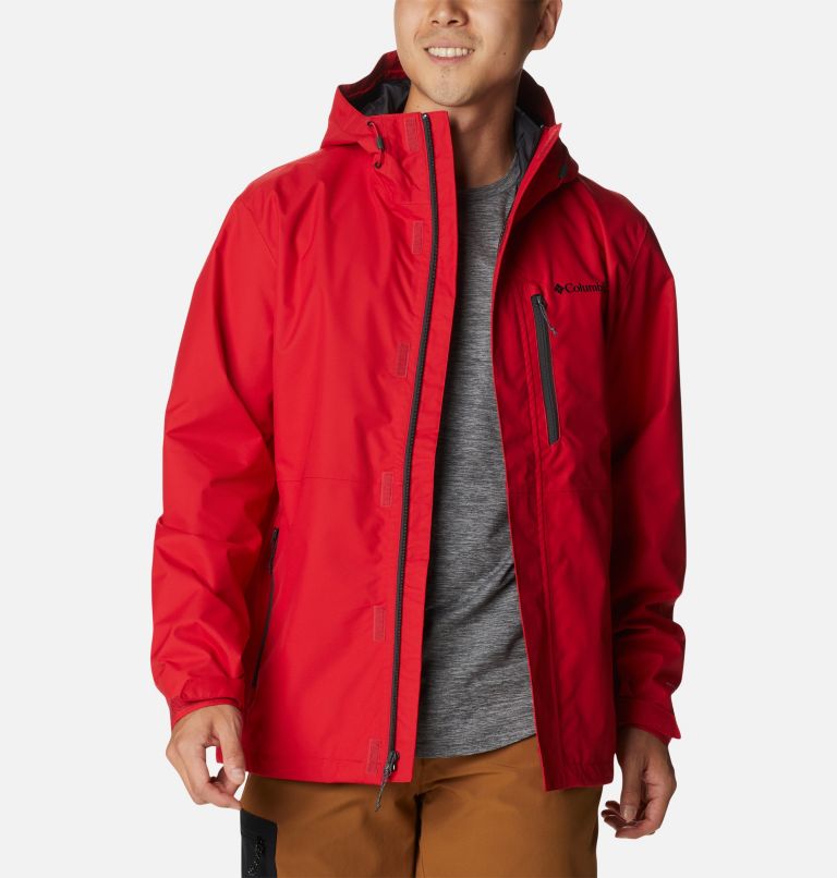 Thumbnail: Manteau Hikebound Homme, Color: Mountain Red, image 7