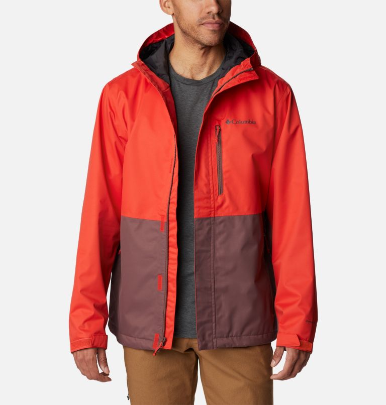 Thumbnail: Men's Hikebound Rain Jacket, Color: Spicy, Light Raisin, image 6