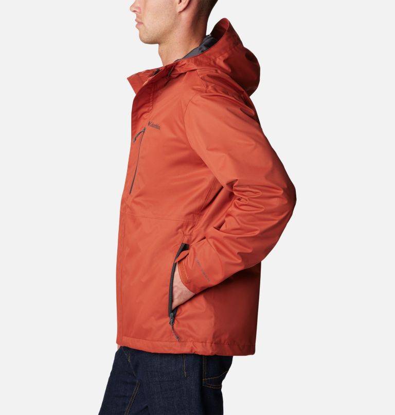 Men’s Hikebound Waterproof Shell Walking Jacket, Color: Warp Red, image 3