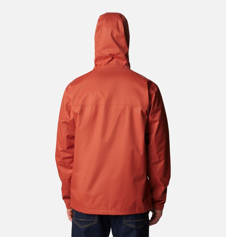 Men’s Hikebound Waterproof Shell Walking Jacket, Color: Warp Red, image 2