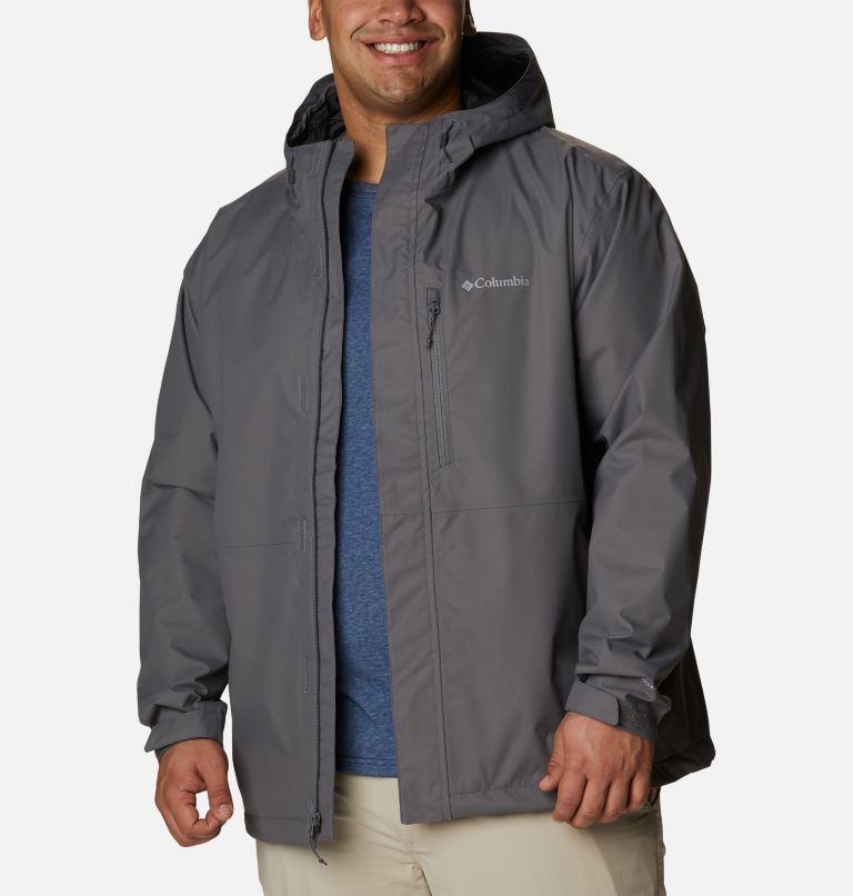 Men's Hikebound Rain Jacket - Big, Color: City Grey, image 7