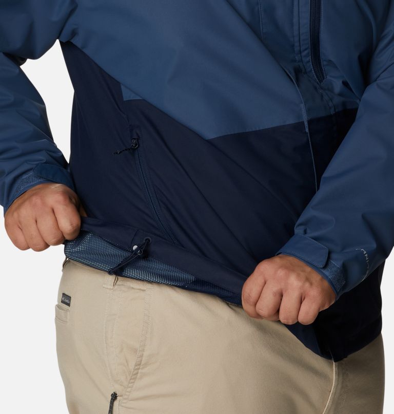 Hikebound Jacket | 478 | 6X, Color: Dark Mountain, Collegiate Navy, image 6