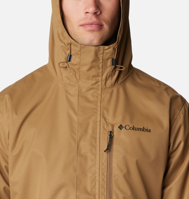 Men's Hikebound Rain Jacket - Tall, Color: Delta, Black, image 4