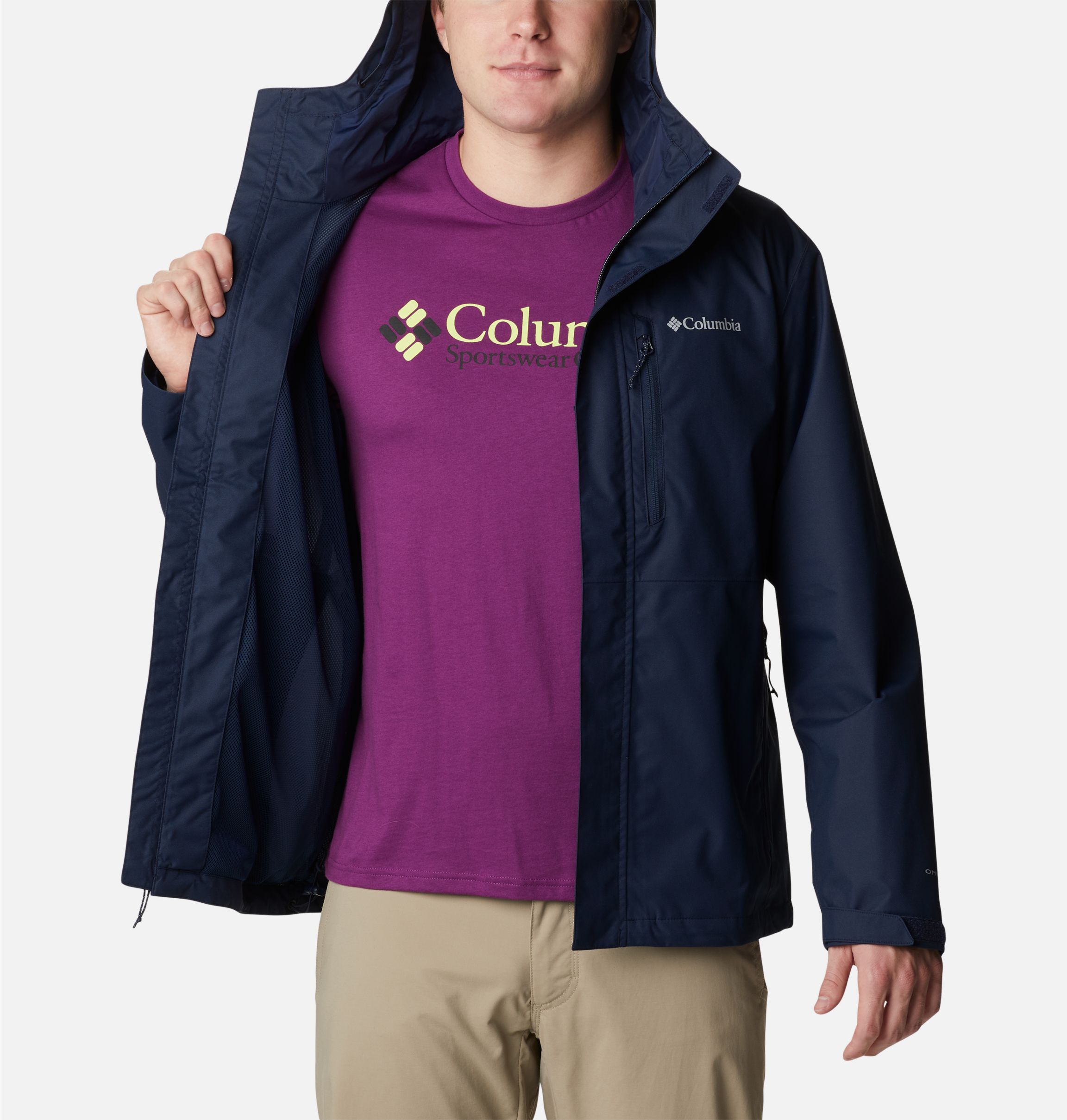 Columbia omni clearance heat rain jacket