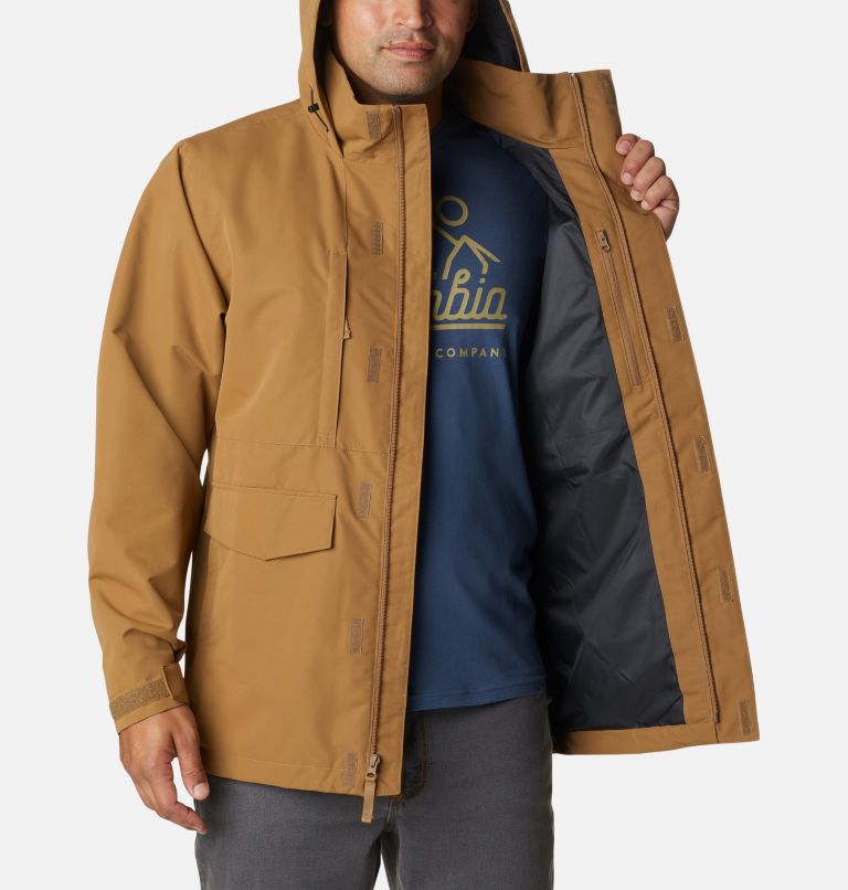 Men's Big Spring Rain Jacket, Color: Delta, image 5