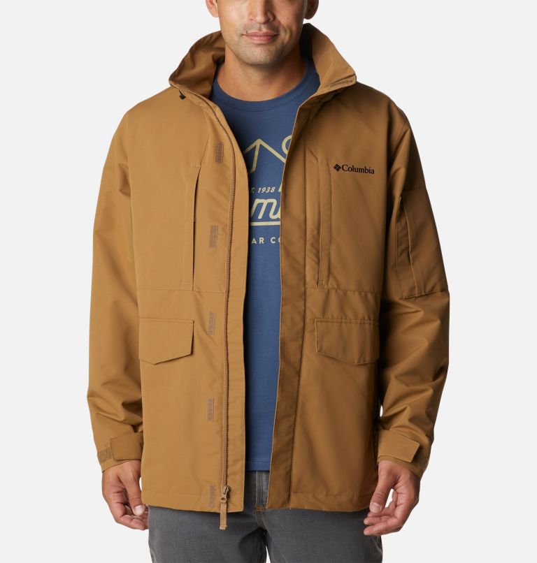Men's Big Spring Rain Jacket, Color: Delta