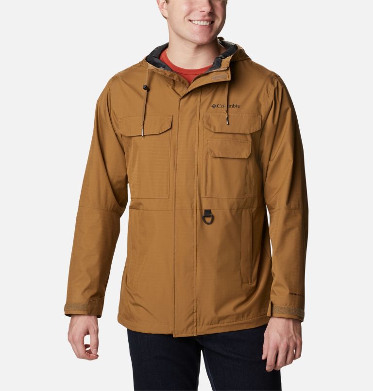 Thumbnail: Men's Buckhollow Rain Jacket - Tall, Color: Delta, image 1