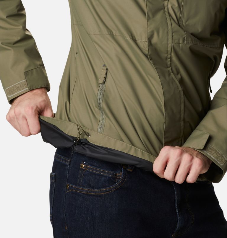 Men's Cloud Crest Jacket, Color: Stone Green, image 6