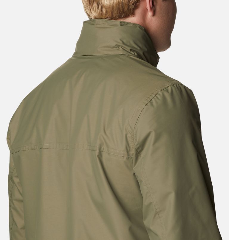 Men's Cloud Crest Jacket, Color: Stone Green, image 7