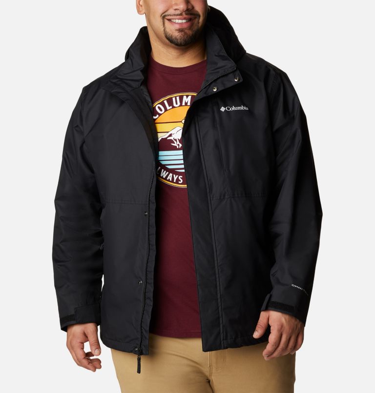 Men's Cloud Crest Jacket - Big, Color: Black, image 8