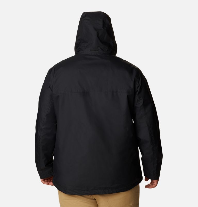 Thumbnail: Men's Cloud Crest Jacket - Big, Color: Black, image 2