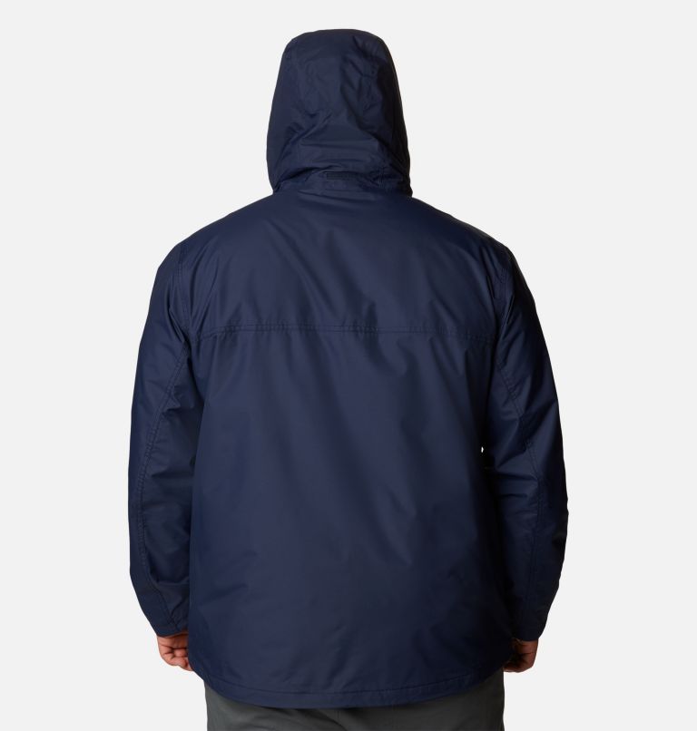 Men's Cloud Crest Rain Jacket - Big, Color: Collegiate Navy, image 2