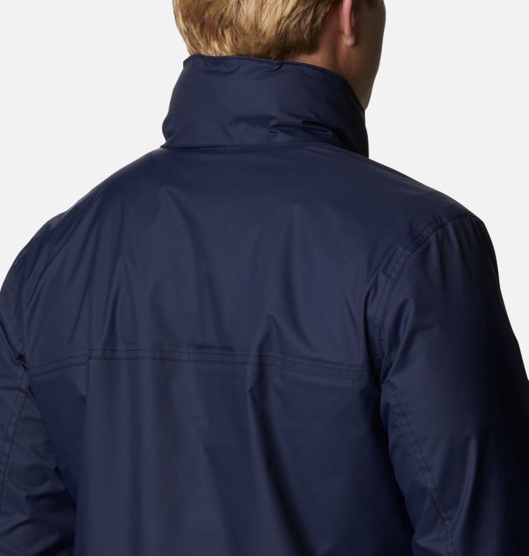Thumbnail: Men's Cloud Crest Jacket - Tall, Color: Collegiate Navy, image 6