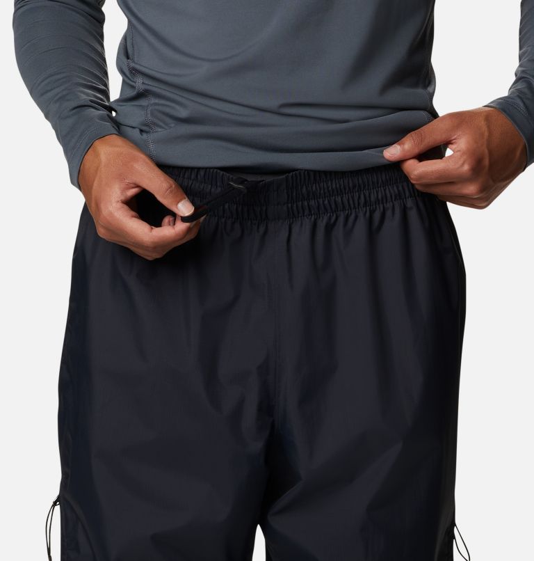 Thumbnail: Pantalon de Randonnée Imperméable Pouring Adventure II Homme, Color: Black, image 4